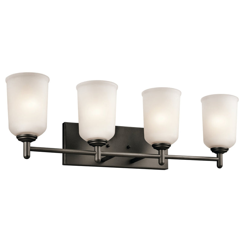 Kichler - 45575OZ - Four Light Bath - Shailene - Olde Bronze