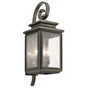 Kichler - 49503OZ - Four Light Outdoor Wall Mount - Wiscombe Park - Olde Bronze