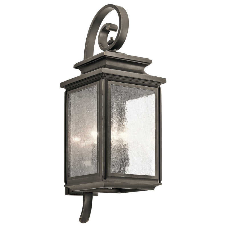 Kichler - 49503OZ - Four Light Outdoor Wall Mount - Wiscombe Park - Olde Bronze