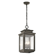 Kichler - 49505OZ - Four Light Outdoor Pendant - Wiscombe Park - Olde Bronze