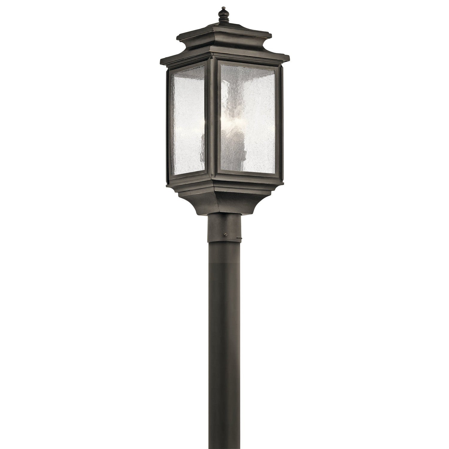 Kichler - 49506OZ - Four Light Outdoor Post Mount - Wiscombe Park - Olde Bronze