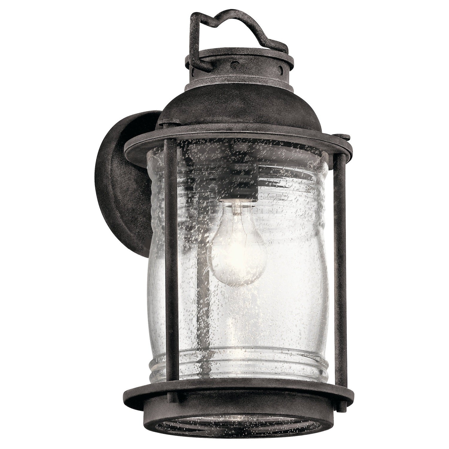 Kichler - 49571WZC - One Light Outdoor Wall Mount - Ashland Bay - Weathered Zinc