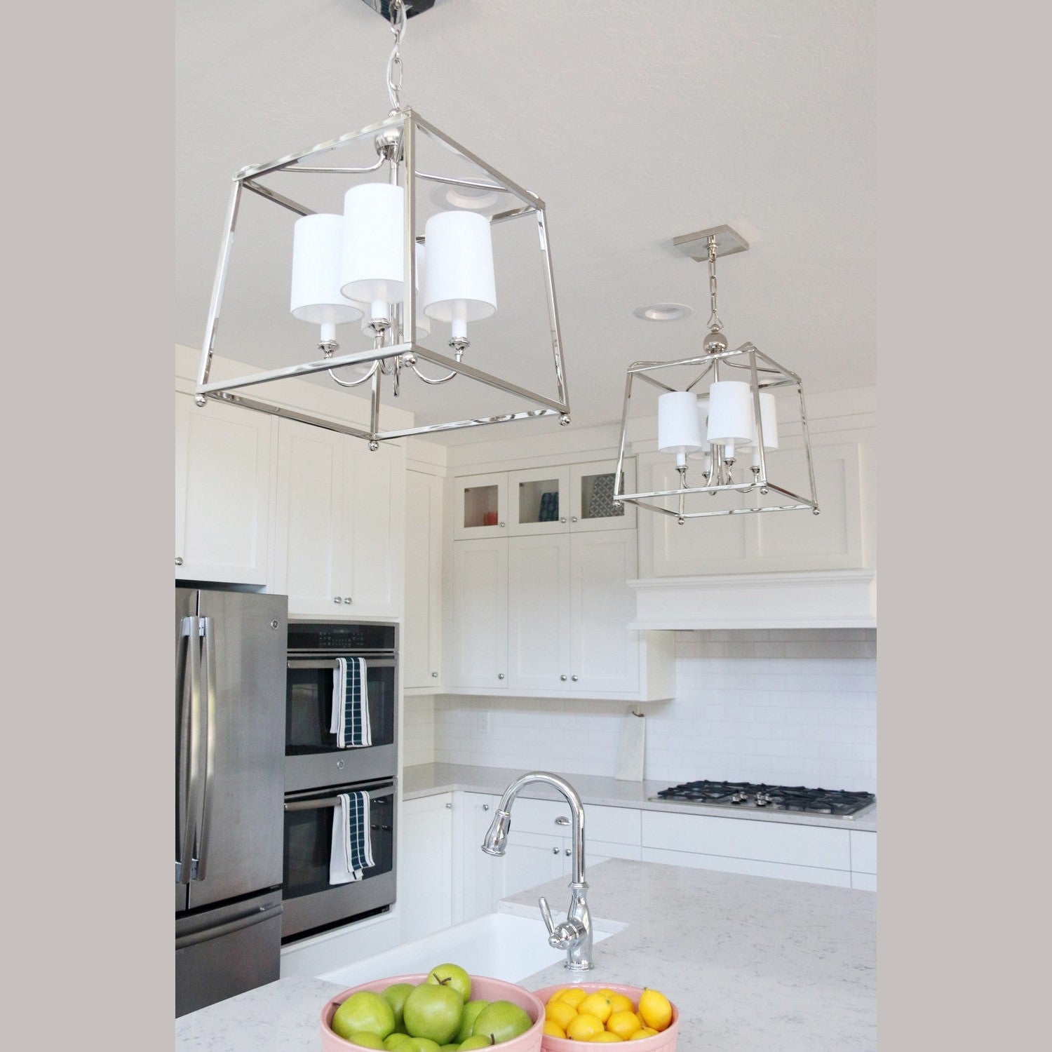 Crystorama - 2245-PN - Four Light Chandelier - Sylvan - Polished Nickel