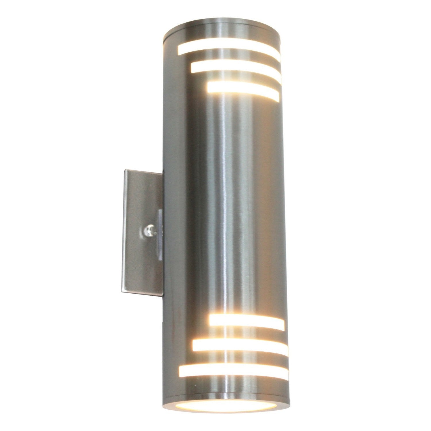 Artcraft - AC8005SS - Two Light Outdoor Wall Mount - Nuevo - Stainless Steel