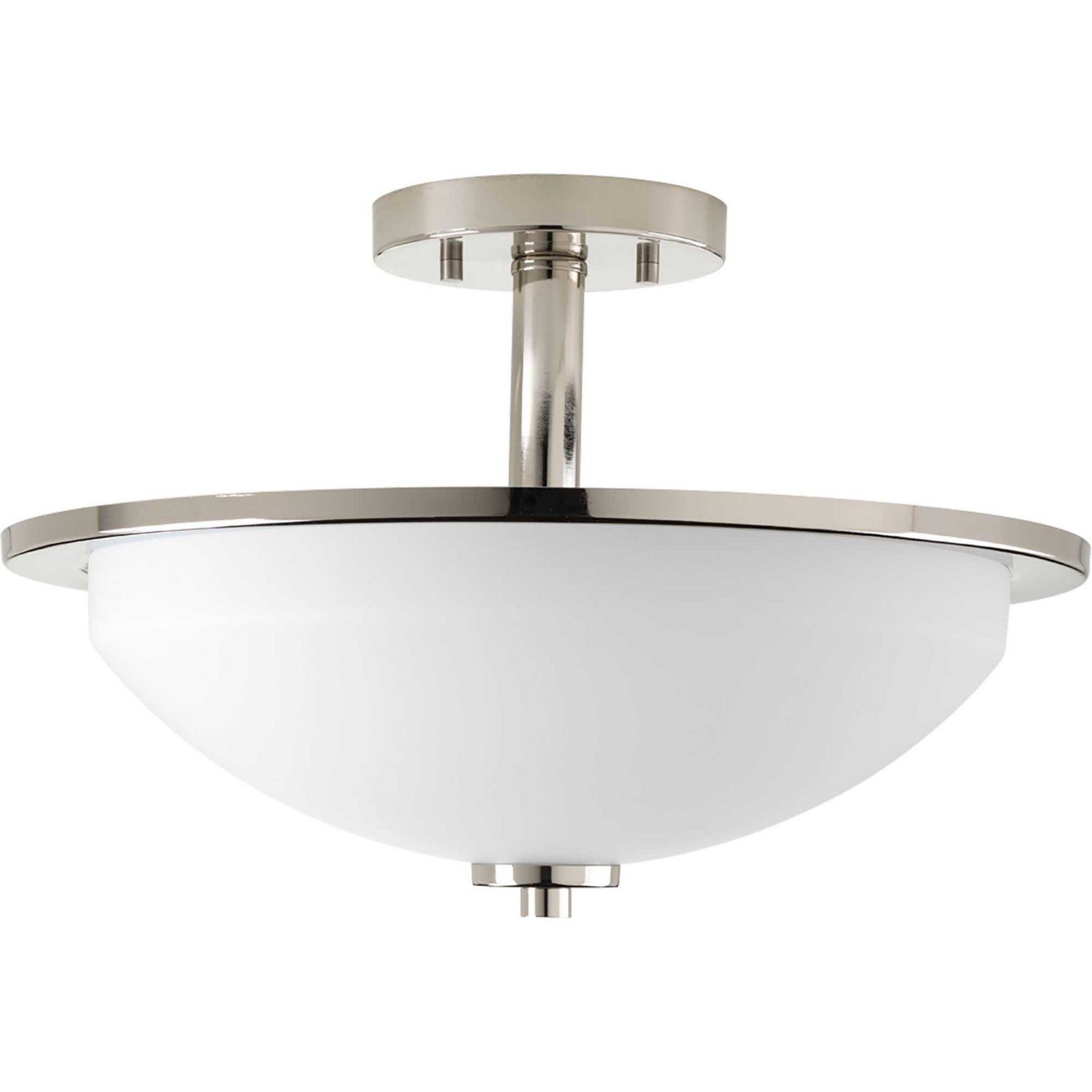 Progress Lighting - P3424-104 - Two Light Semi-Flush Mount - Replay - Polished Nickel