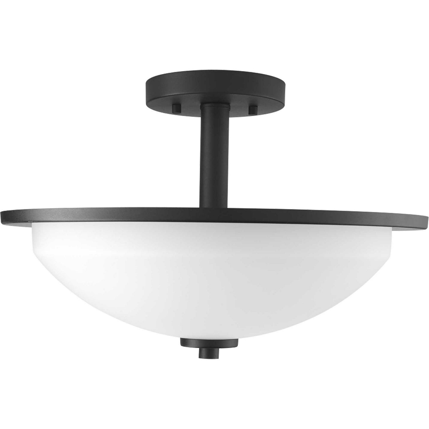 Progress Lighting - P3424-31 - Two Light Semi-Flush Mount - Replay - Black