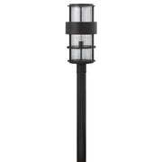 Hinkley - 1901SK - LED Post Top/ Pier Mount - Saturn - Satin Black