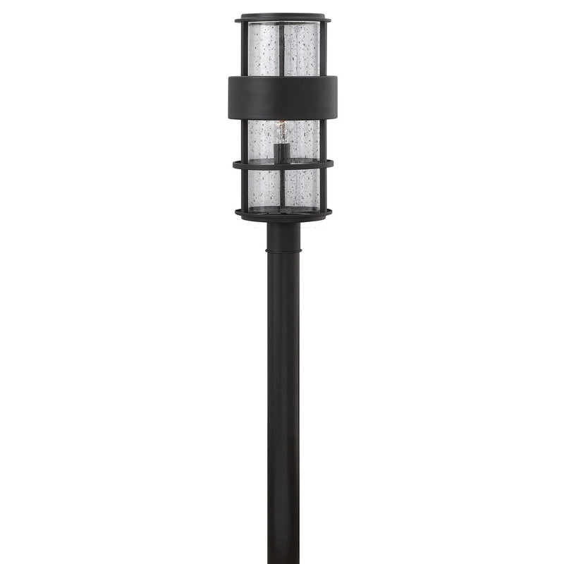 Hinkley - 1901SK - LED Post Top/ Pier Mount - Saturn - Satin Black