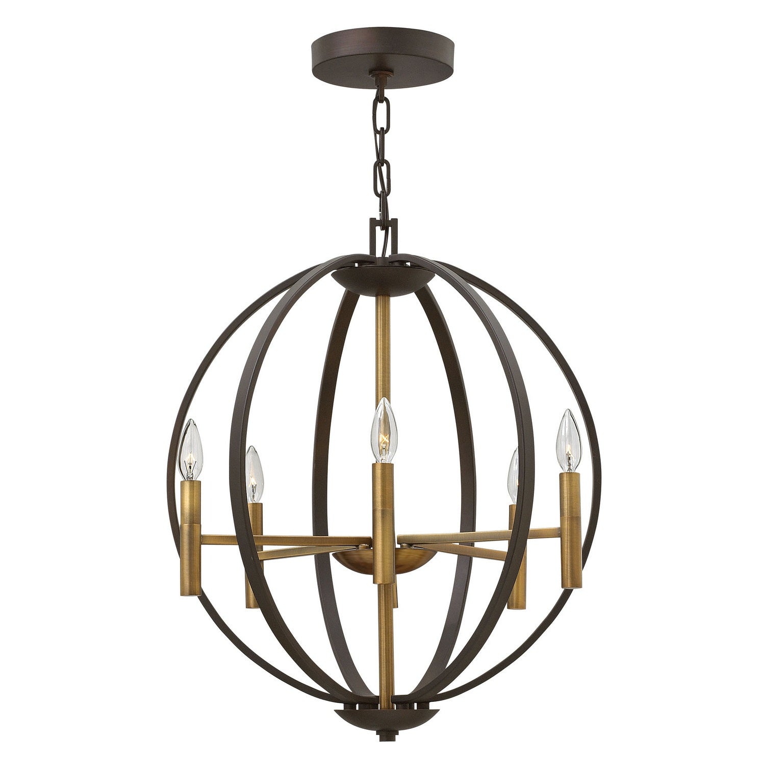 Hinkley - 3466SB - LED Foyer Pendant - Euclid - Spanish Bronze