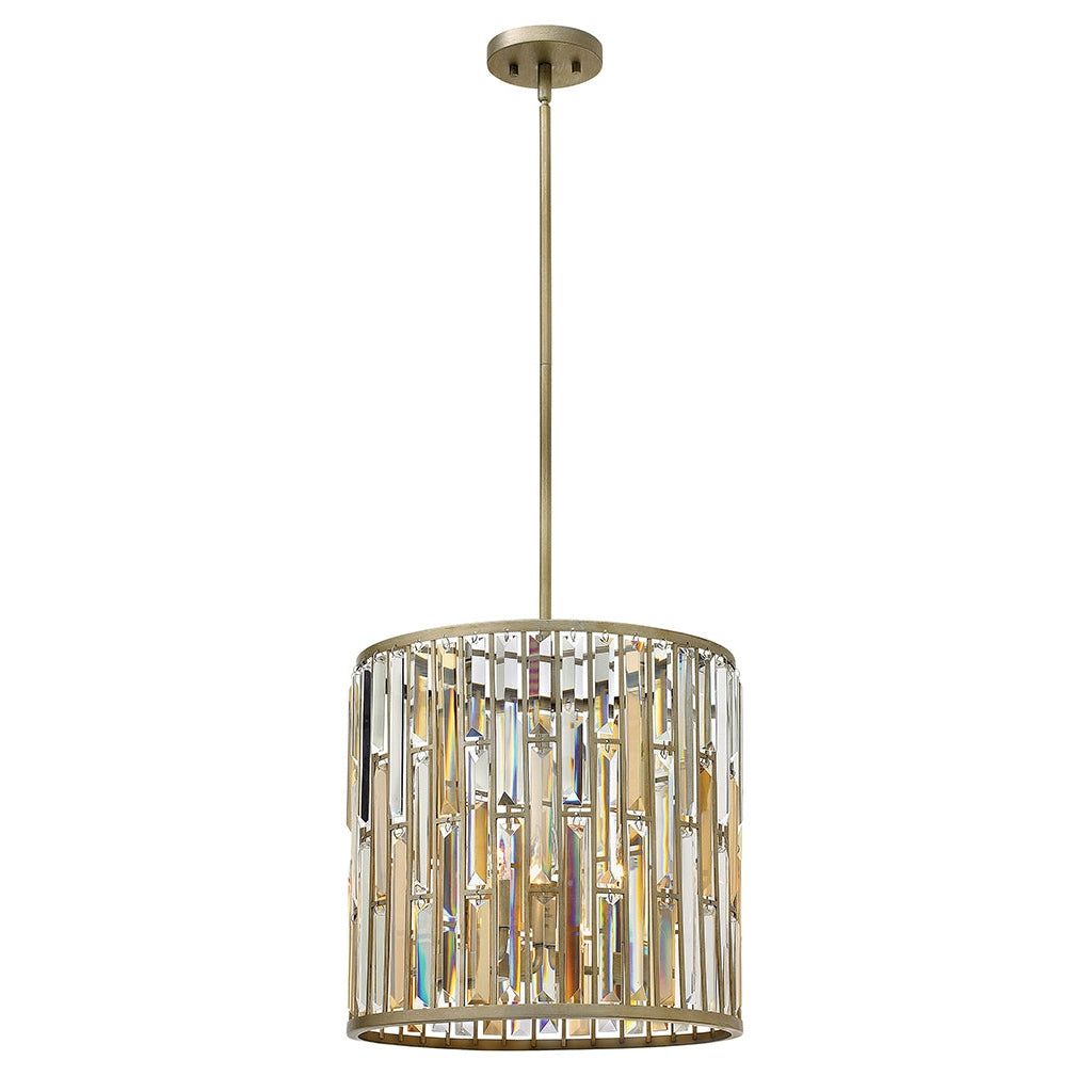 Fredrick Ramond - FR33734SLF - LED Foyer Pendant - Gemma - Silver Leaf