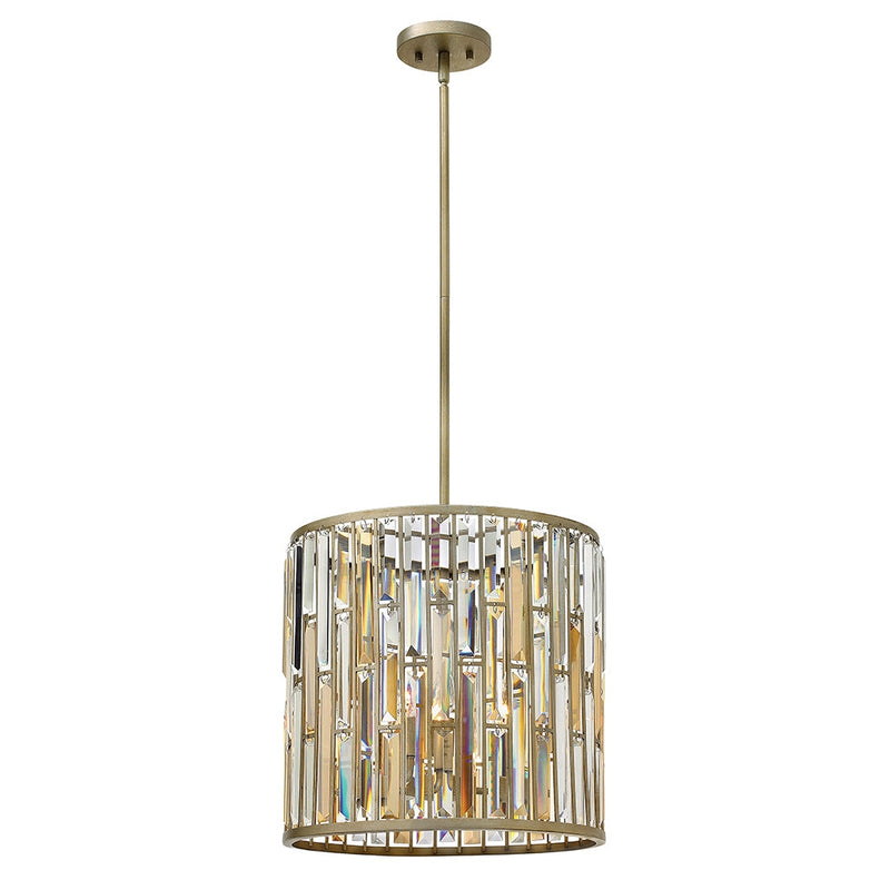 Fredrick Ramond - FR33734SLF - LED Foyer Pendant - Gemma - Silver Leaf