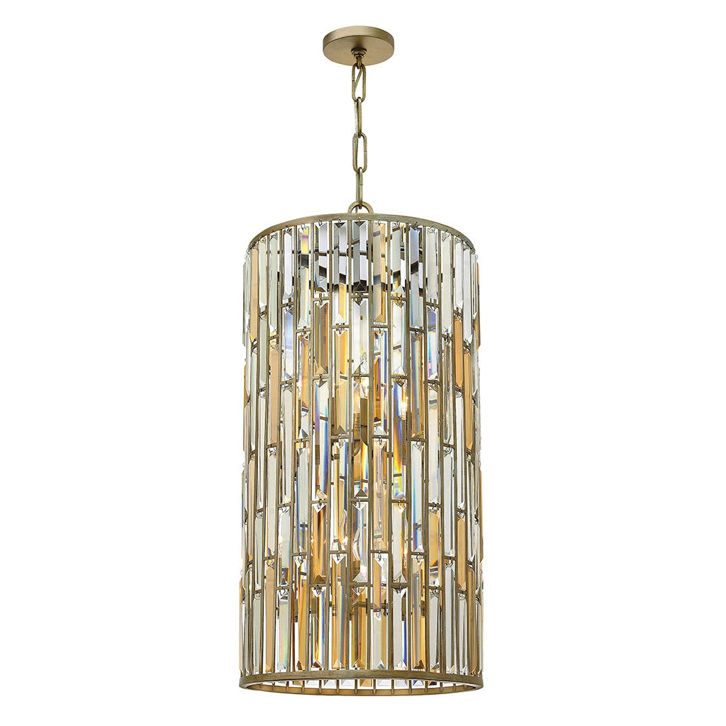 Fredrick Ramond - FR33736SLF - LED Chandelier - Gemma - Silver Leaf