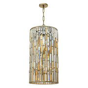Fredrick Ramond - FR33736SLF - LED Chandelier - Gemma - Silver Leaf