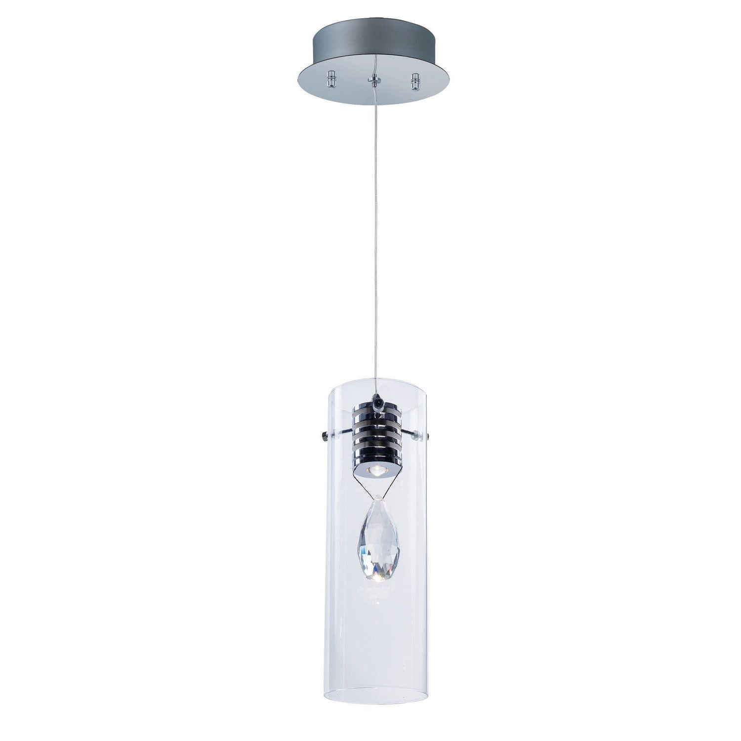 ET2 - E21111-18PC - LED Pendant - Solitaire - Polished Chrome