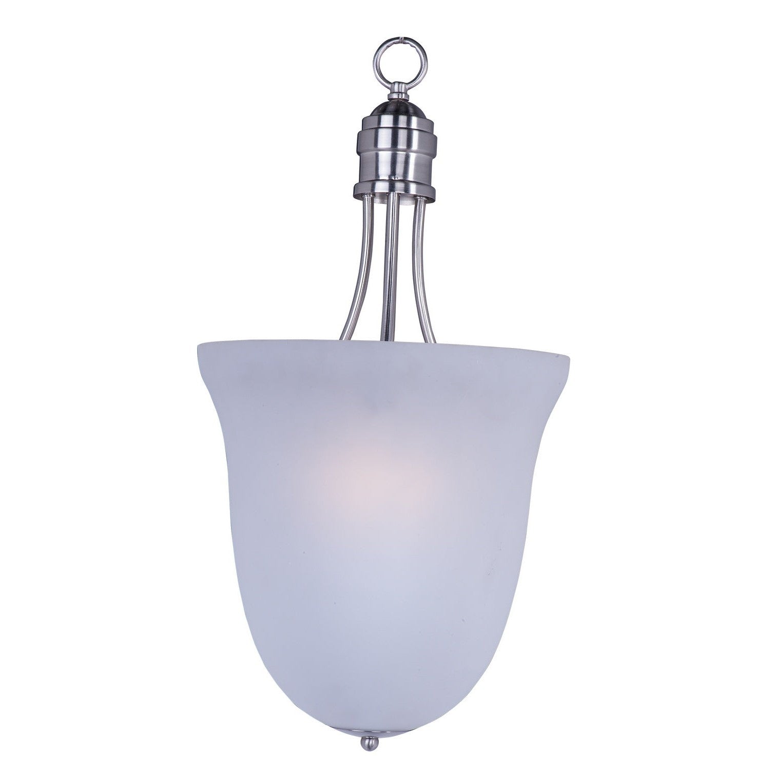 Maxim - 10048FTSN - Three Light Pendant - Logan - Satin Nickel