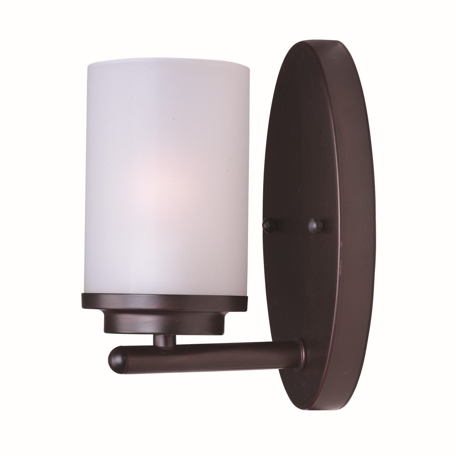 Maxim - 10211FTOI - One Light Bath Vanity - Corona - Oil Rubbed Bronze