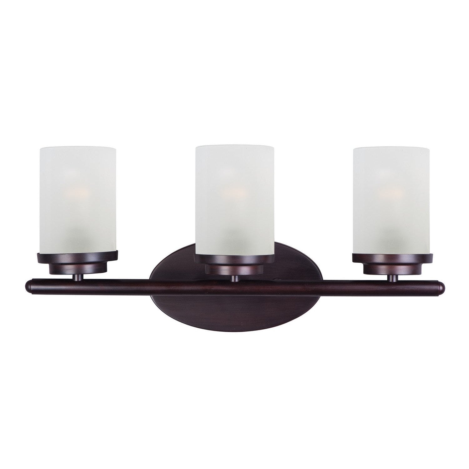 Maxim - 10213FTOI - Three Light Bath Vanity - Corona - Oil Rubbed Bronze