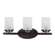 Maxim - 10213FTOI - Three Light Bath Vanity - Corona - Oil Rubbed Bronze