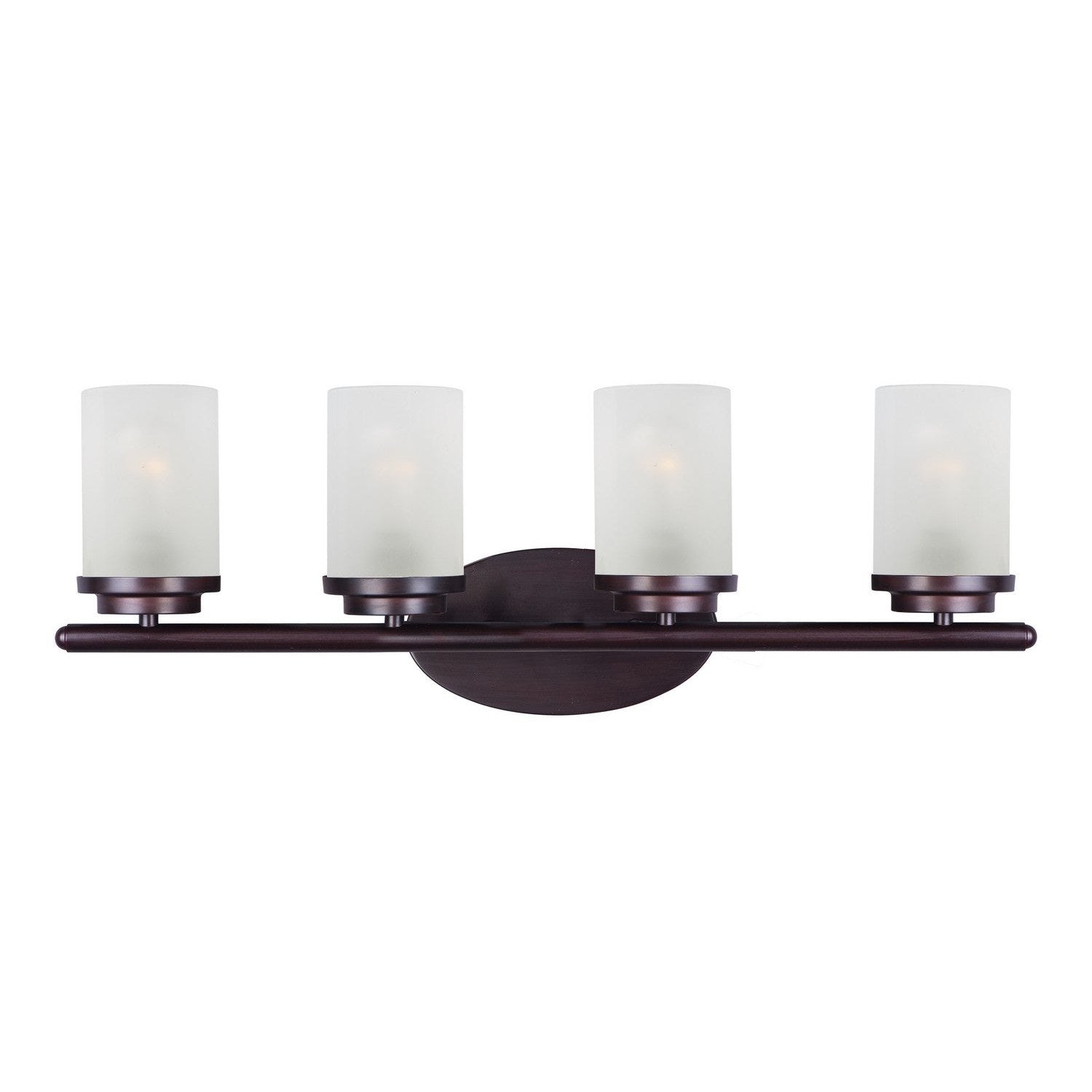 Maxim - 10214FTOI - Four Light Bath Vanity - Corona - Oil Rubbed Bronze