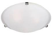 Maxim - 11060FTSN - Four Light Flush Mount - Malaga - Satin Nickel
