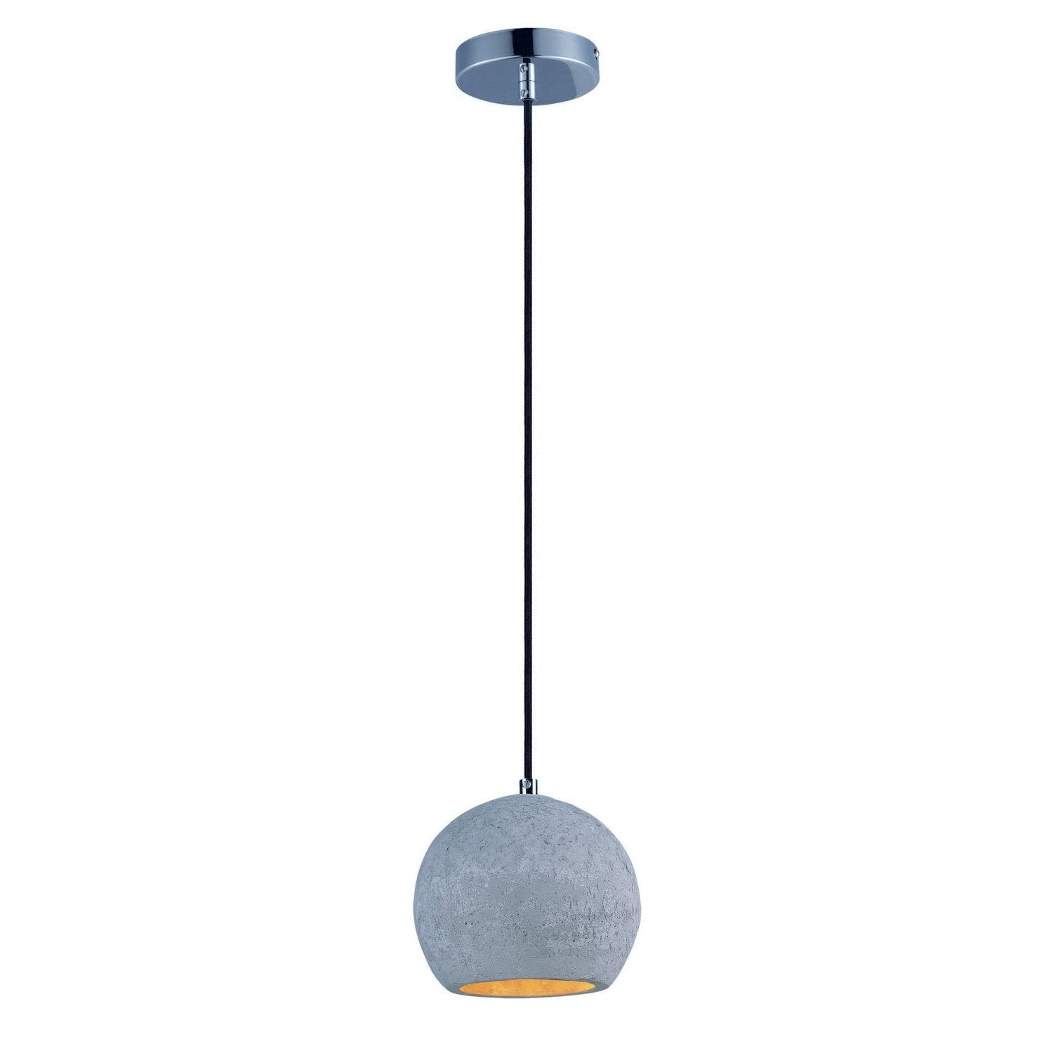 Maxim - 12390GYPC - LED Pendant - Crete - Polished Chrome