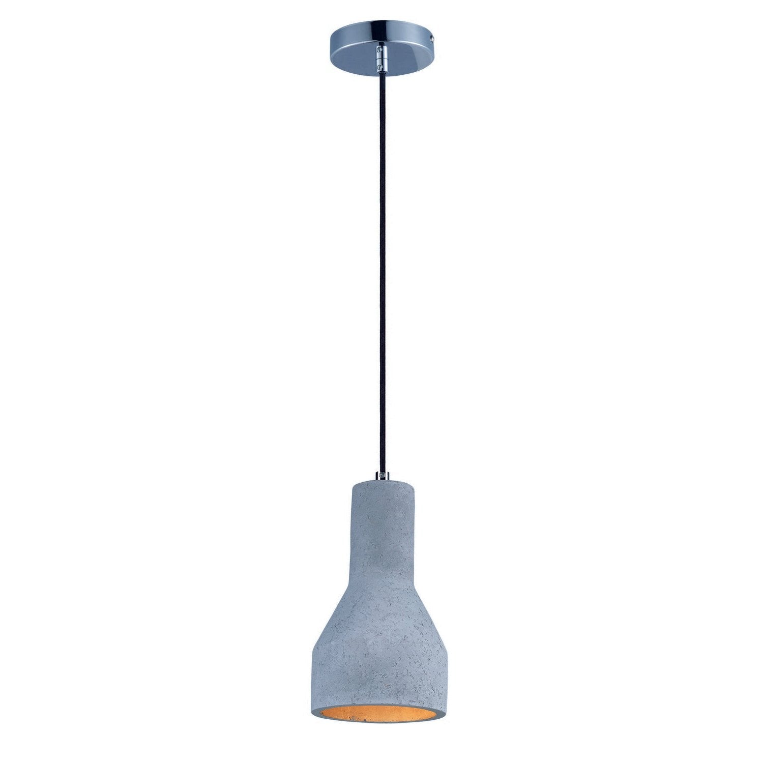 Maxim - 12392GYPC - LED Pendant - Crete - Polished Chrome
