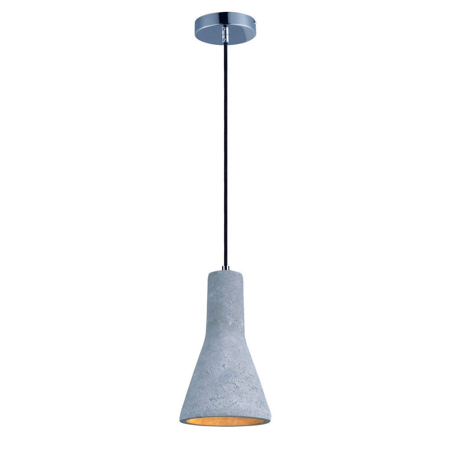 Maxim - 12394GYPC - LED Pendant - Crete - Polished Chrome
