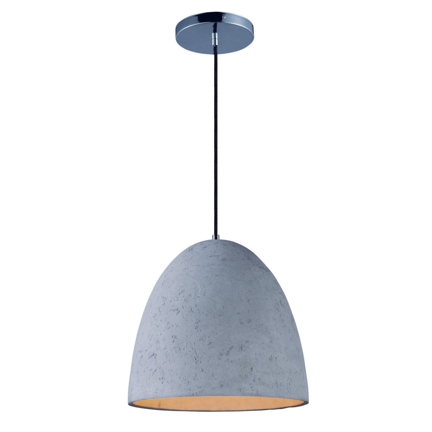 Maxim - 12396GYPC - LED Pendant - Crete - Polished Chrome