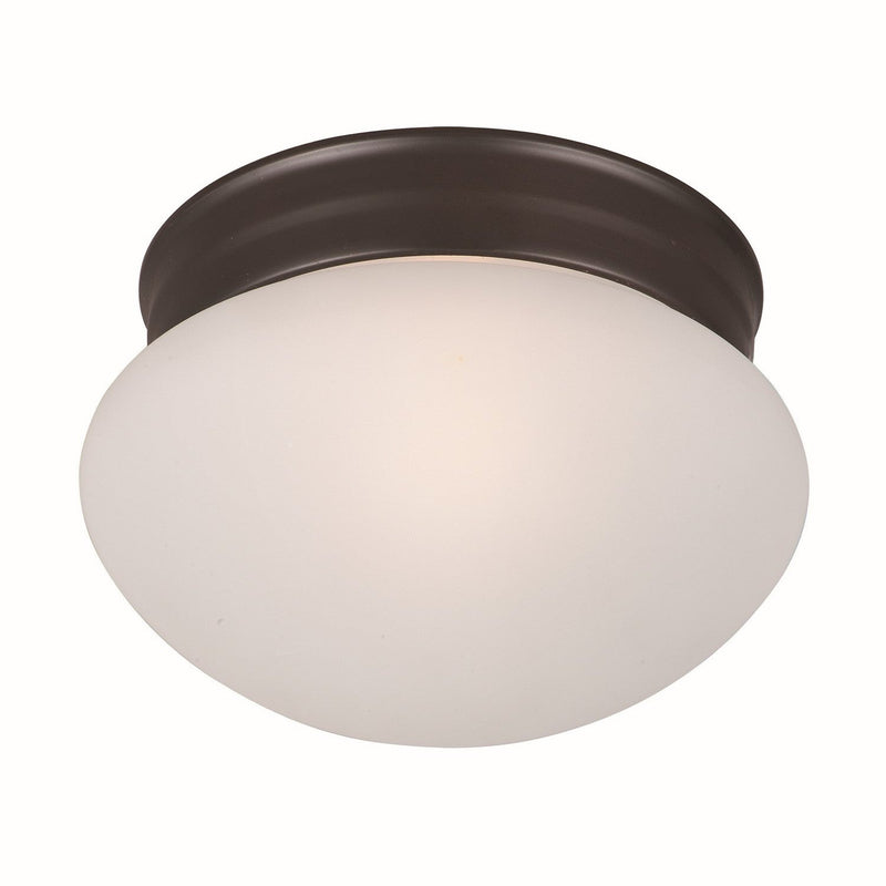 Maxim - 5884FTOI - One Light Flush Mount - Essentials - 588x - Oil Rubbed Bronze