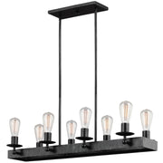 Generation Lighting - 3110208-846 - Eight Light Island Chandelier - Ravenwood Manor - Stardust