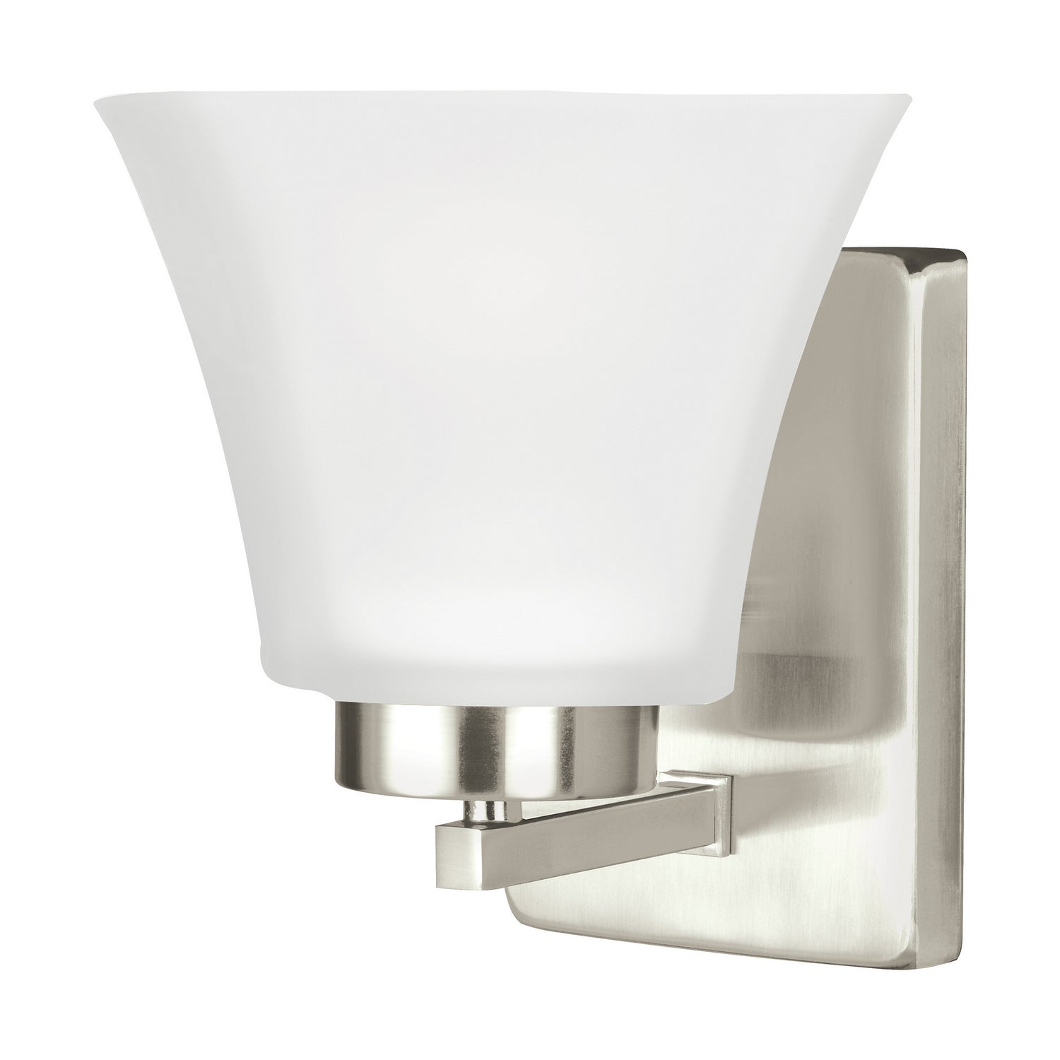 Generation Lighting - 4111601-962 - One Light Wall / Bath Sconce - Bayfield - Brushed Nickel