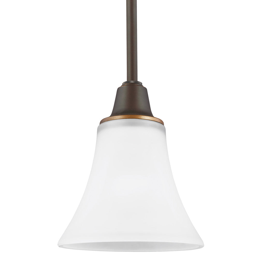 Generation Lighting - 6113201-715 - One Light Mini-Pendant - Metcalf - Autumn Bronze