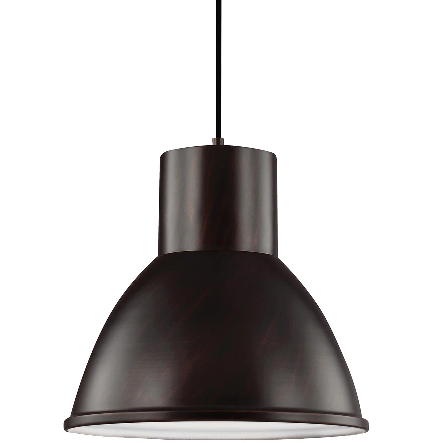 Generation Lighting - 6517401-710 - One Light Pendant - Division Street - Bronze