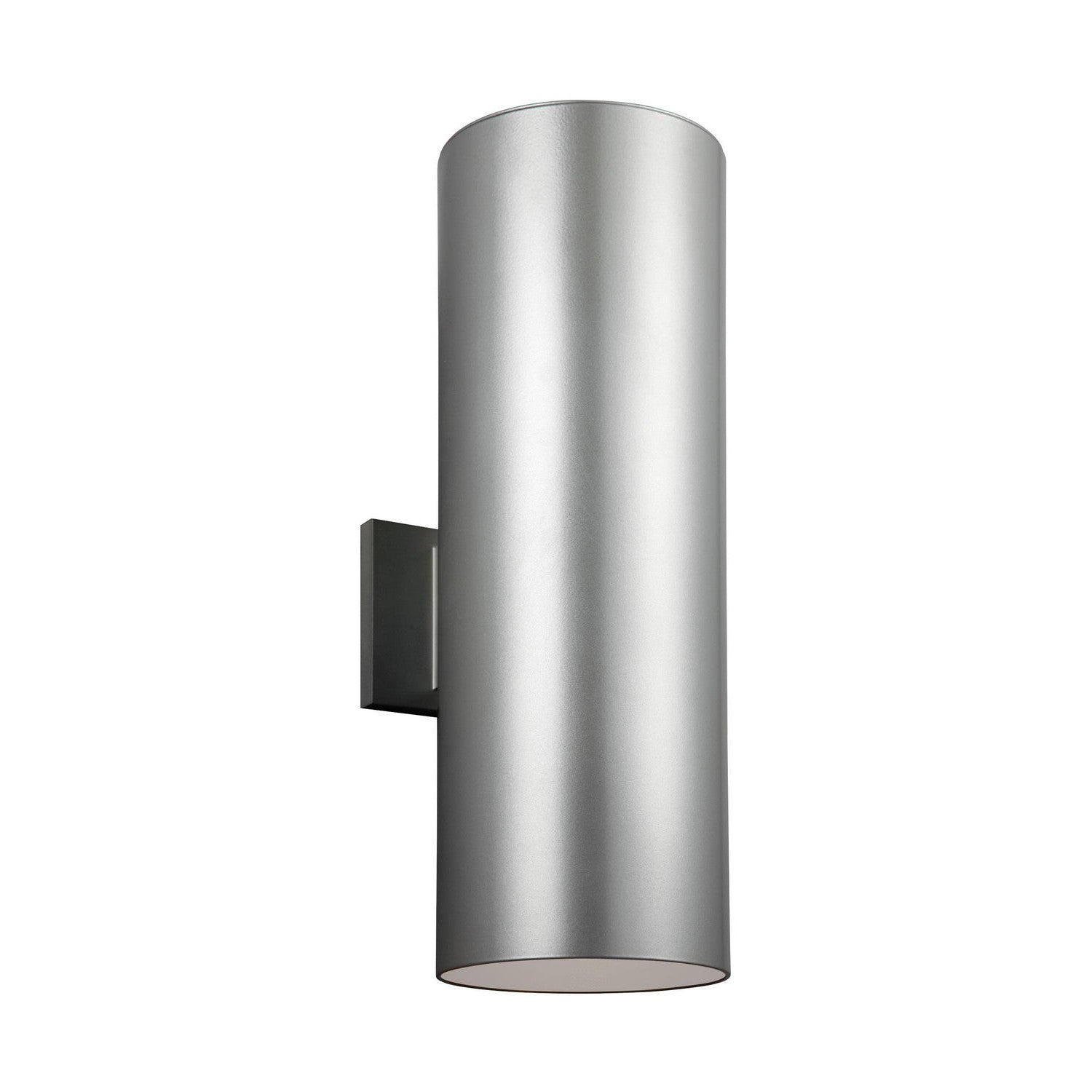 Visual Comfort Studio - 8313902-753 - Two Light Outdoor Wall Lantern - Outdoor Cylinders - Painted Brushed Nickel