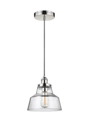 Visual Comfort Studio - P1348PN - One Light Pendant - Baskin - Polished Nickel