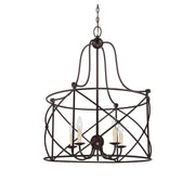 Savoy House - 1-4072-5-13 - Five Light Pendant - Seneca - English Bronze