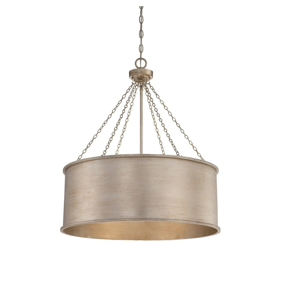 Savoy House - 7-488-6-53 - Six Light Pendant - Rochester - Silver Patina