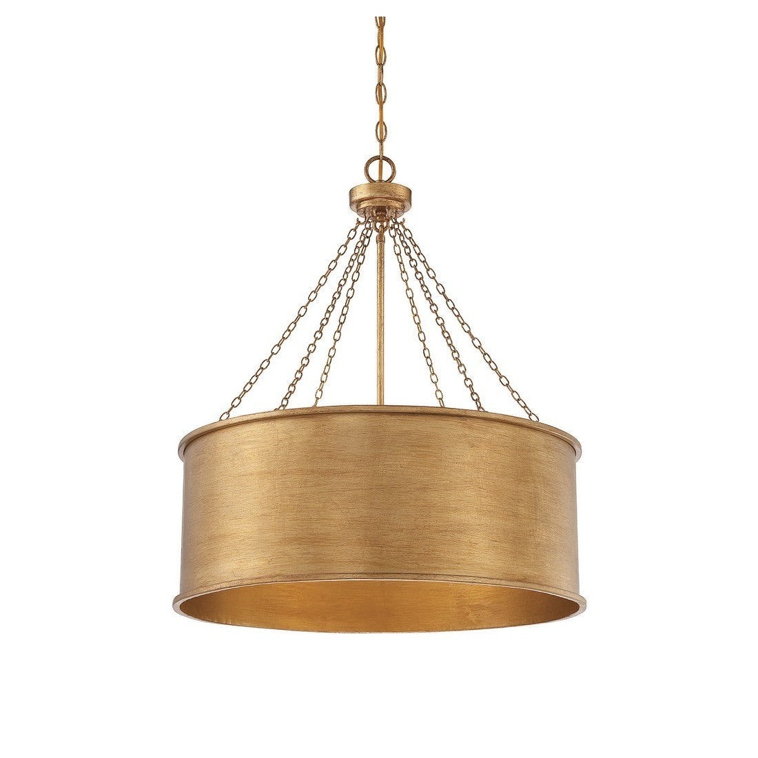 Savoy House - 7-488-6-54 - Six Light Pendant - Rochester - Gold Patina