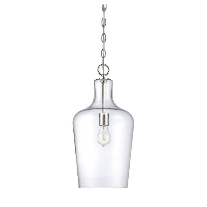 Savoy House - 7-702-1-109 - One Light Pendant - Franklin - Polished Nickel