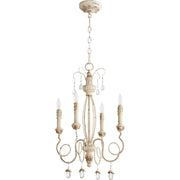 Quorum - 6044-4-70 - Four Light Chandelier - Venice - Persian White
