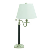 House of Troy - B551-BPN - One Light Table Lamp - Bennington - Black With Polished Nickel