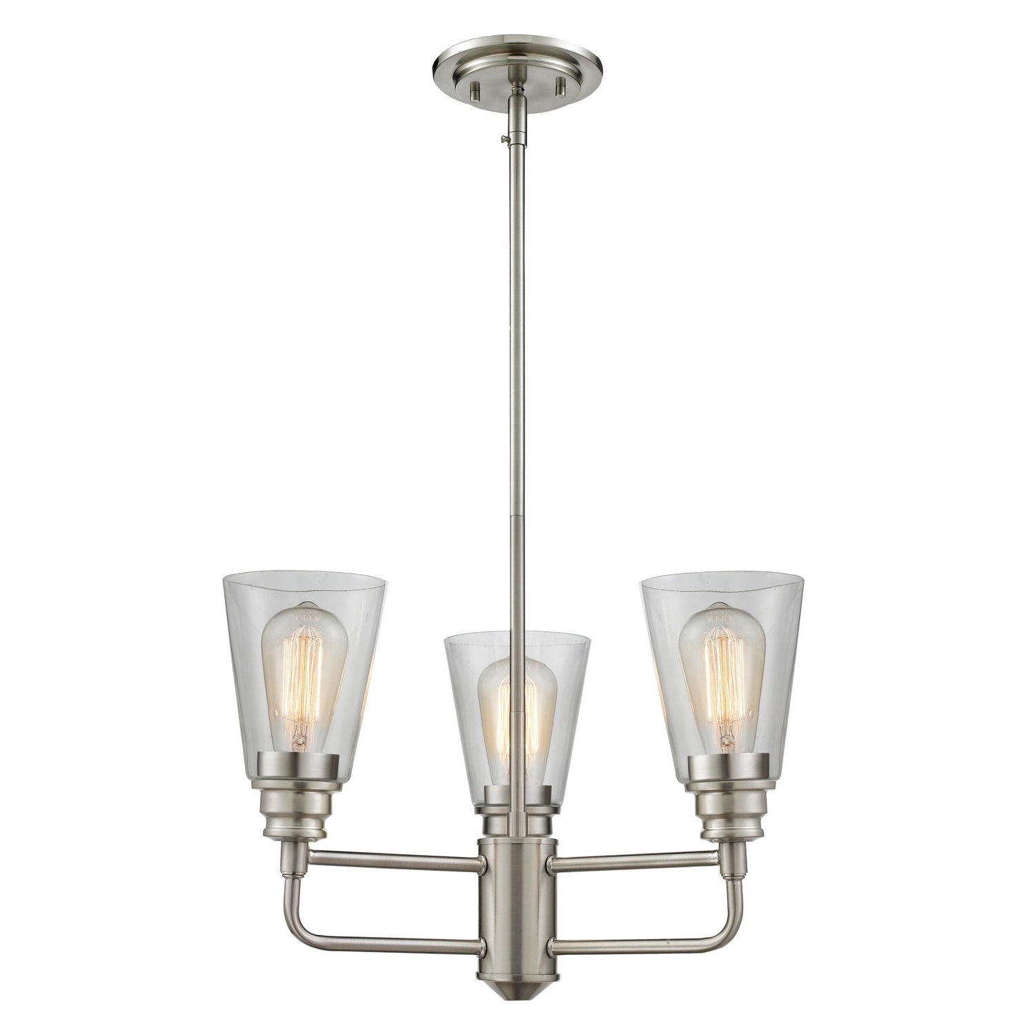 Z-Lite - 428-3-BN - Three Light Chandelier - Annora - Brushed Nickel