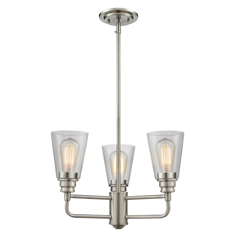 Z-Lite - 428-3-BN - Three Light Chandelier - Annora - Brushed Nickel