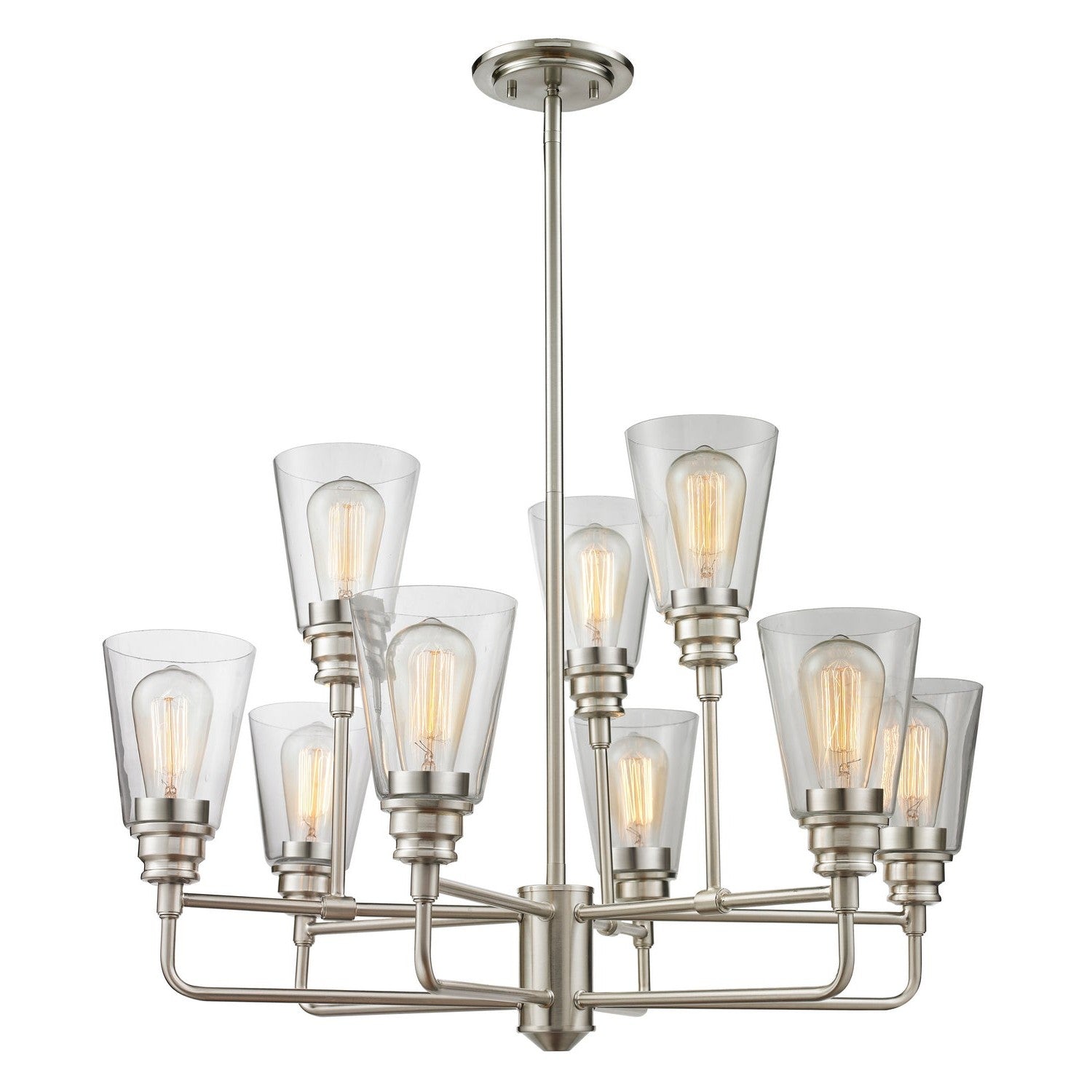 Z-Lite - 428-9-BN - Nine Light Chandelier - Annora - Brushed Nickel