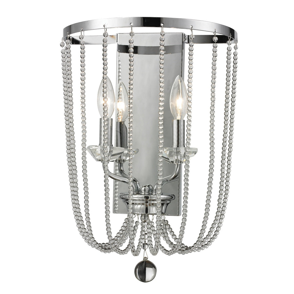 Z-Lite - 429-2W-CH - Two Light Wall Sconce - Serenade - Chrome