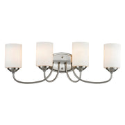 Z-Lite - 434-4V-BN - Four Light Vanity - Cardinal - Brushed Nickel