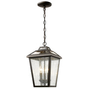 Z-Lite - 539CHM-ORB - Three Light Outdoor Chain Mount Ceiling Fixture - Bayland - Oil Rubbed Bronze