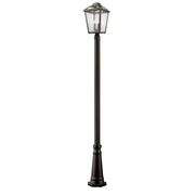 Z-Lite - 539PHBR-519P-ORB - Three Light Outdoor Post Mounted Fixture - Bayland - Oil Rubbed Bronze