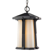 Z-Lite - 542CHM-BK - One Light Outdoor Chain Mount Ceiling Fixture - Harbor Lane - Black