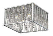 Z-Lite - 872CH-F12 - Four Light Flush Mount - Terra - Chrome